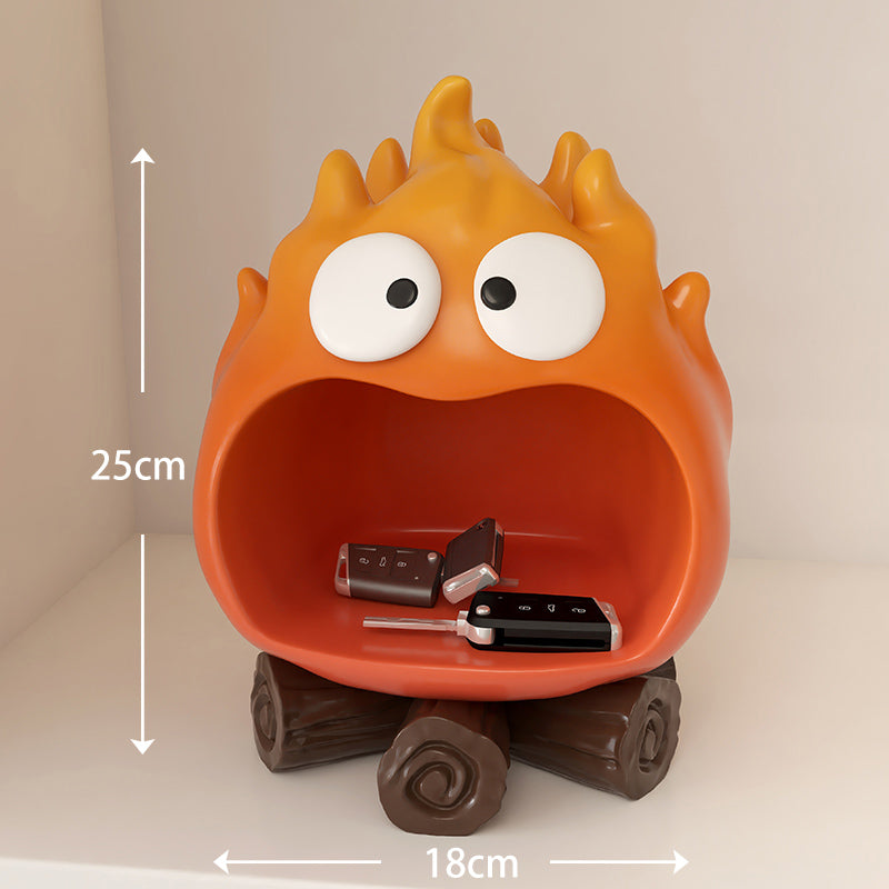 Calcifer Resin Decor – Cozy Home Accent