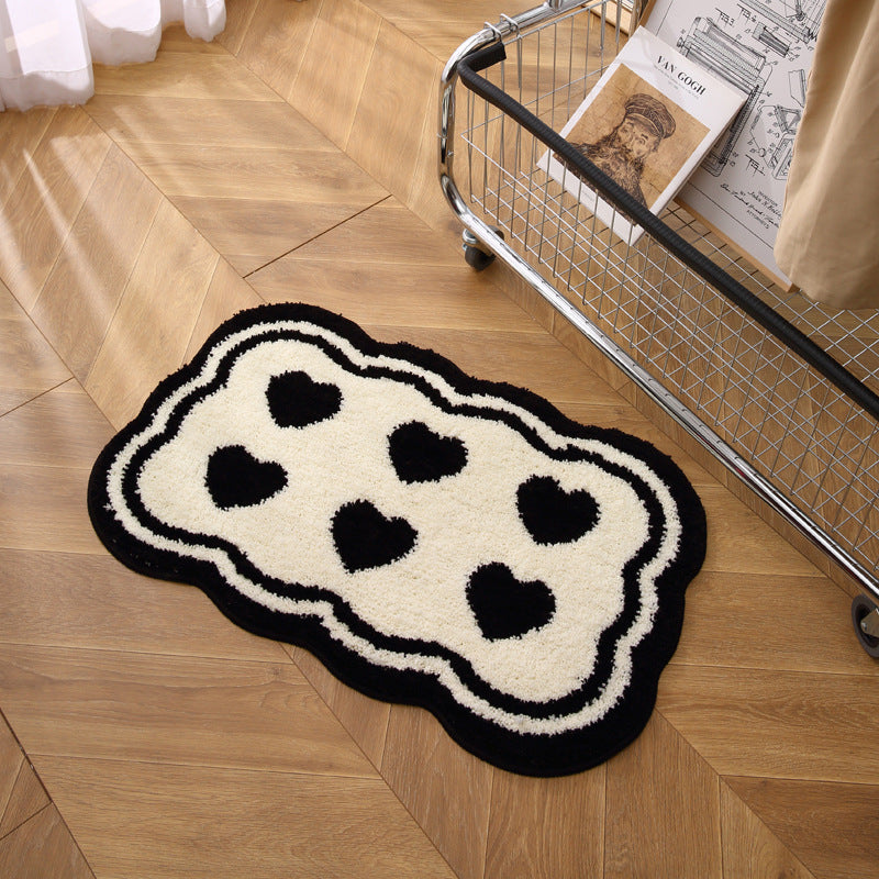 Retro Heart Rug
