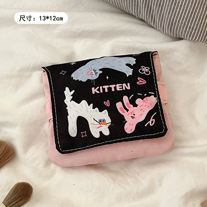 Portable Sanitary Pad Storage Pouch