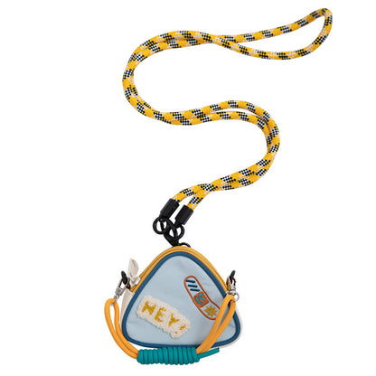 Mini Triangle Crossbody Pouch
