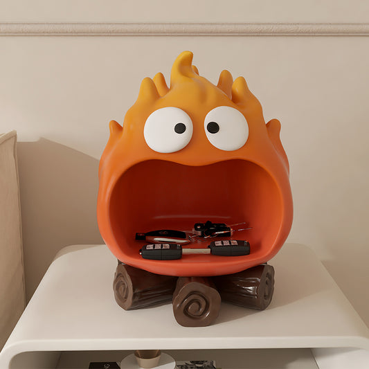 Calcifer Resin Decor – Cozy Home Accent