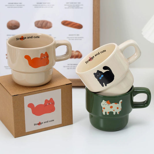 Japanese Cat Stack Cup