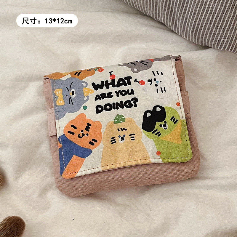 Portable Sanitary Pad Storage Pouch