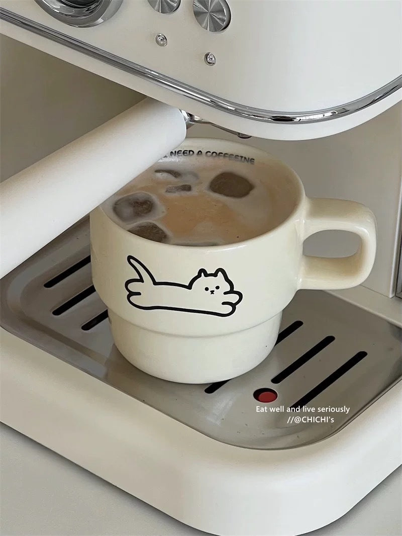 Stackable Cat Mug