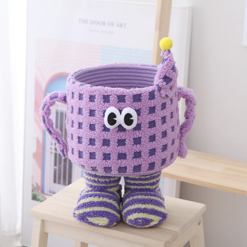 Cute Monster Hug Storage Bucket
