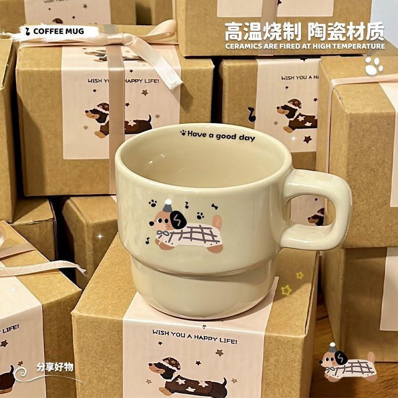 Stackable Dog Mug