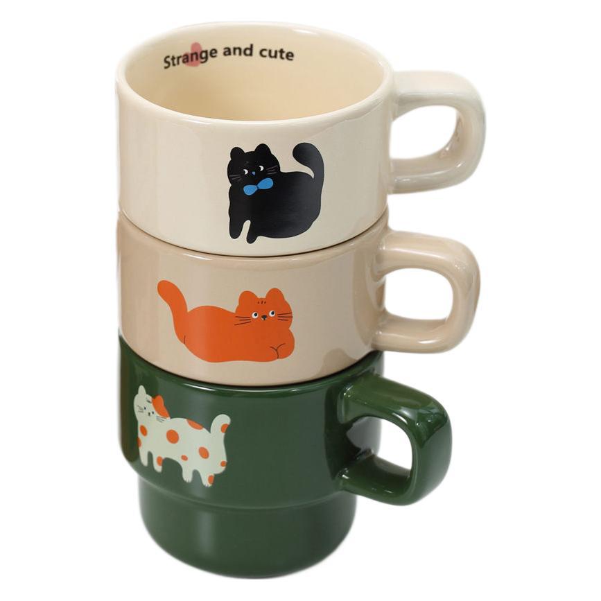 Japanese Cat Stack Cup