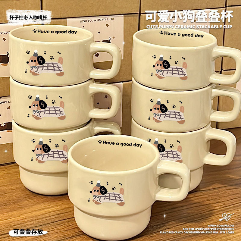 Stackable Dog Mug