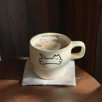 Stackable Cat Mug