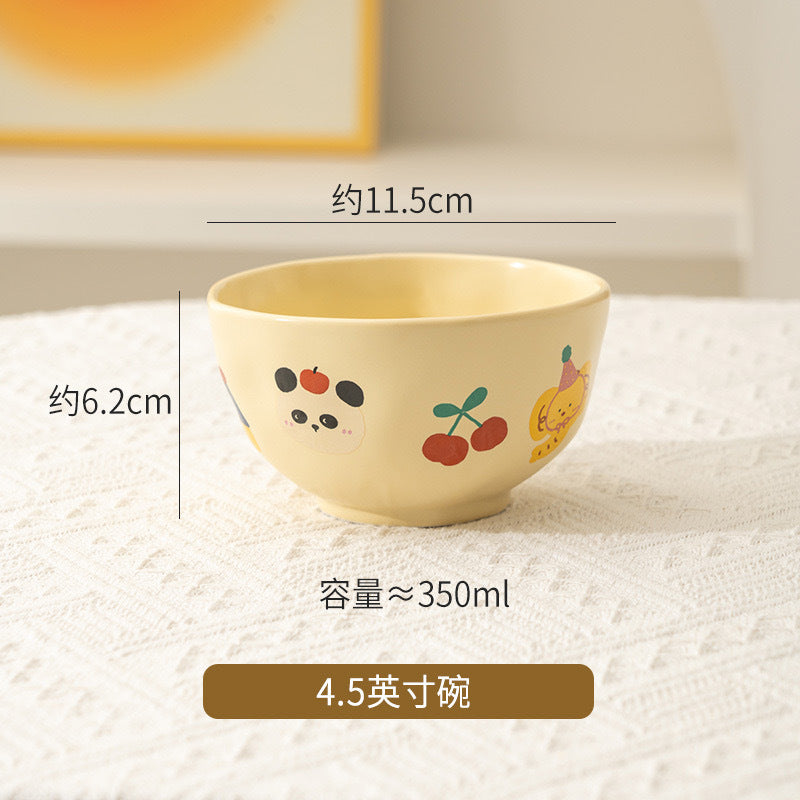 Animal Party Ceramic Dinnerware Set