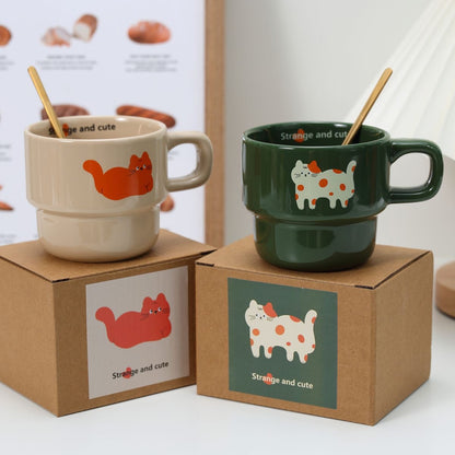 Japanese Cat Stack Cup