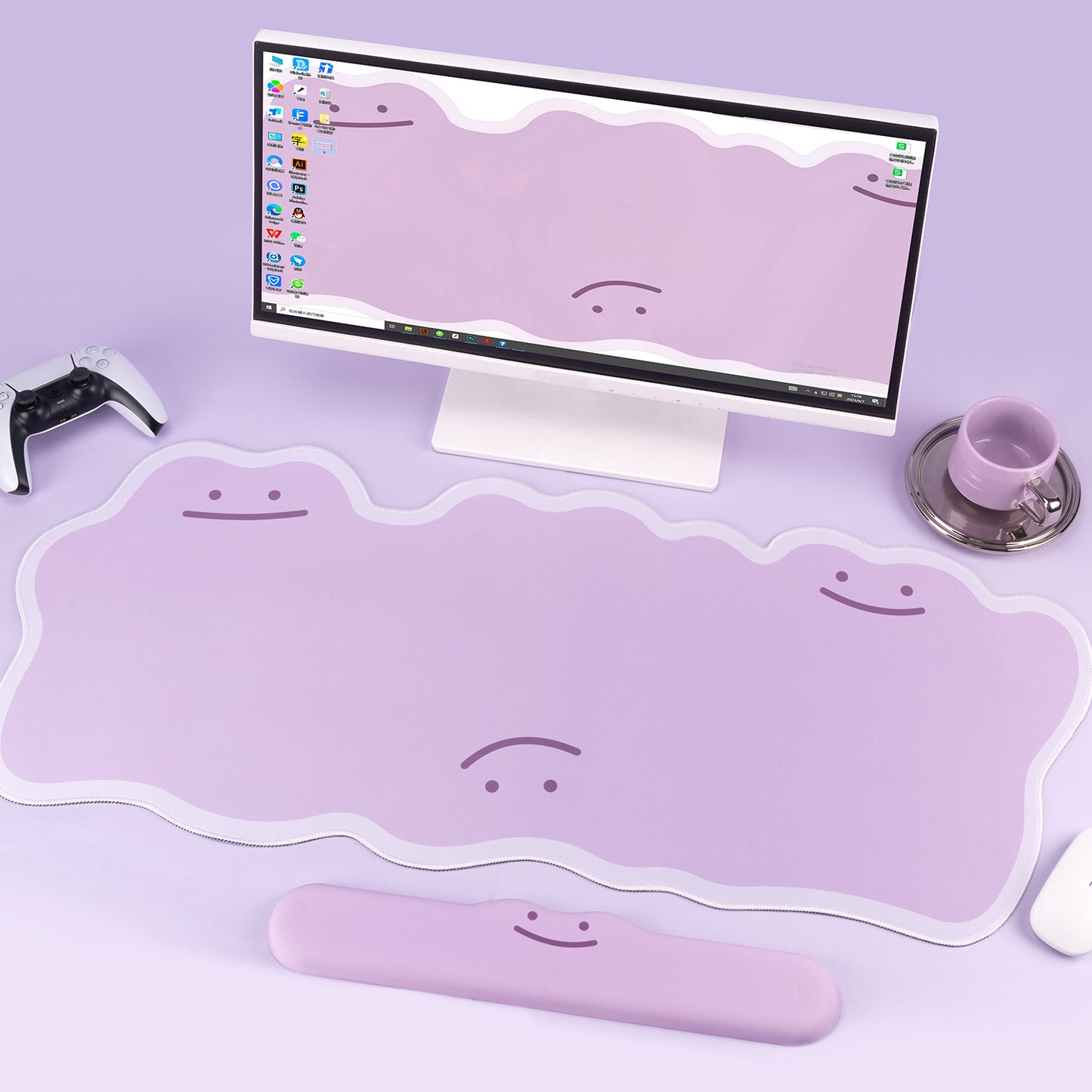 Ditto-Inspired XXL Gaming Mouse Pad