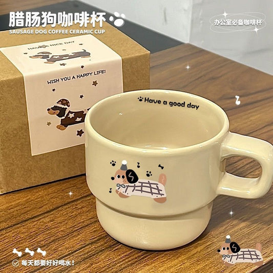 Stackable Dog Mug