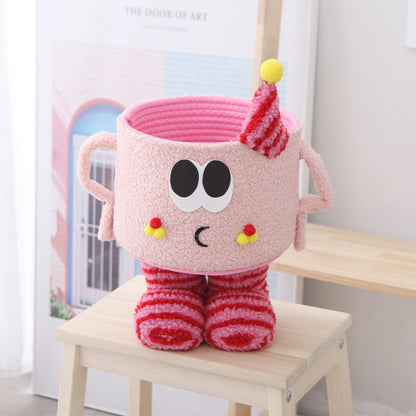 Cute Monster Hug Storage Bucket