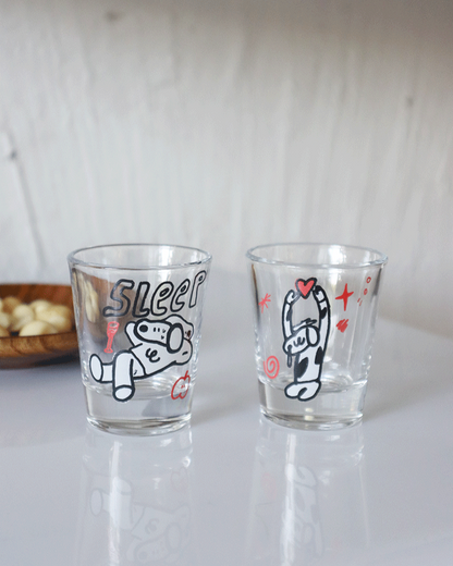 goodfornothing Dog Shot Glass Gift Set