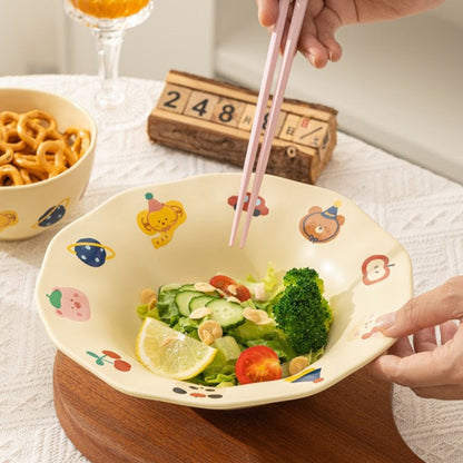 Animal Party Ceramic Dinnerware Set