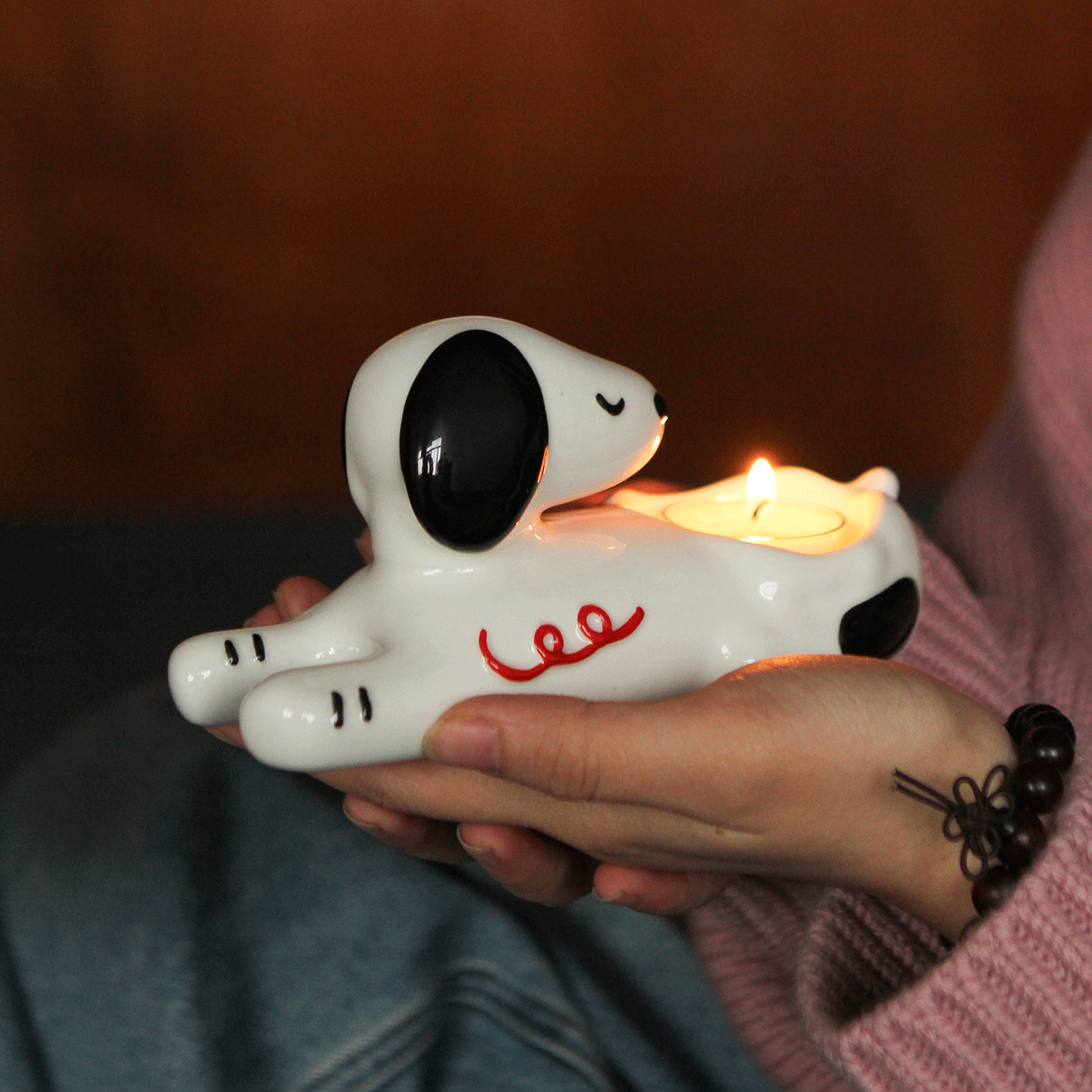 “Puppy Candle Holder” Gift Set