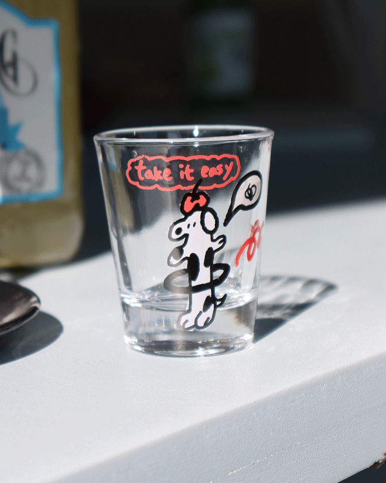 goodfornothing Dog Shot Glass Gift Set