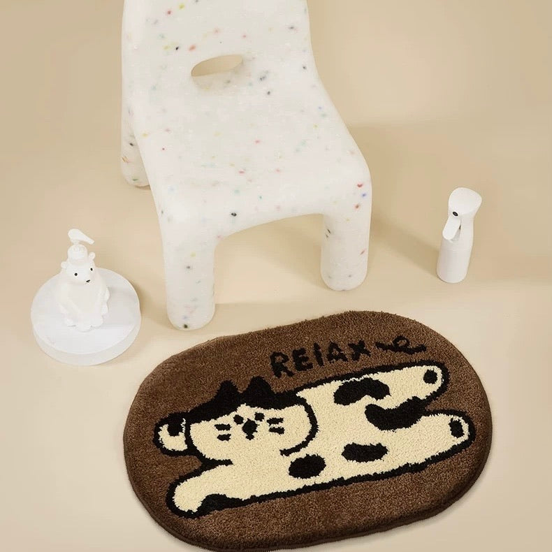 Cute Cat Absorbent Bathroom Mat